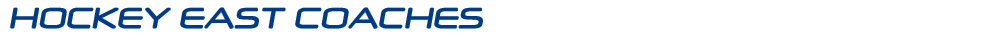 Hockey East Coaches