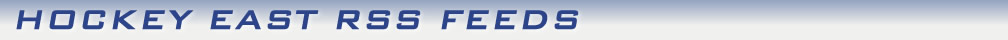 Hockey East RSS Feeds
