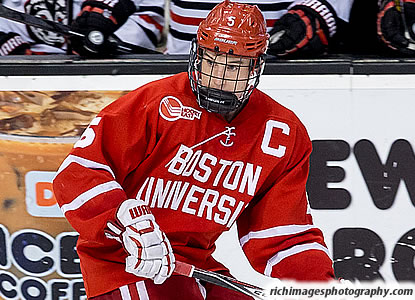 boston university hockey jersey